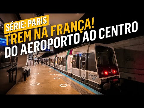 Vídeo: Como ir do aeroporto Charles de Gaulle a Paris