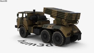 Type 81 SPMRL Rocket Launcher 3D model by 3DModels.org