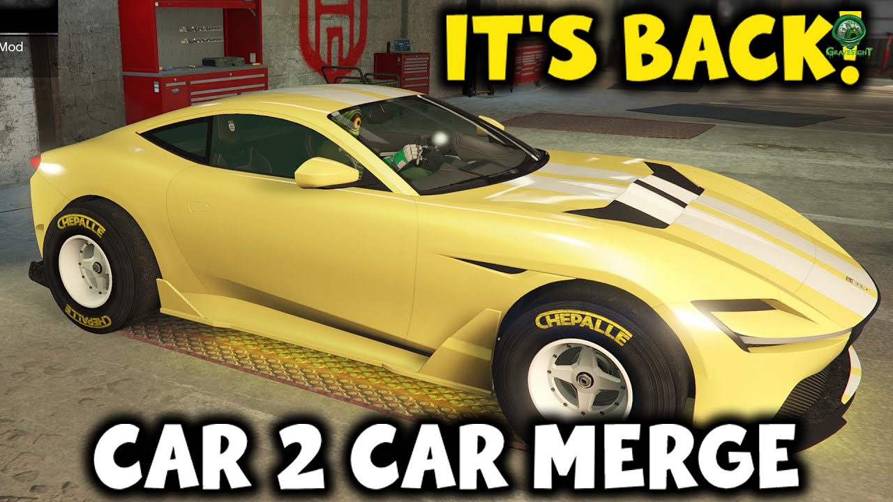 CartoCar Merge GTA Online is Back! Fast and Easy Tutorial! YouTube