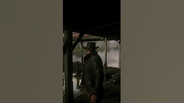 Arthur Shelters From The Rain While Going Down The River (preview) RDR2 ASMR