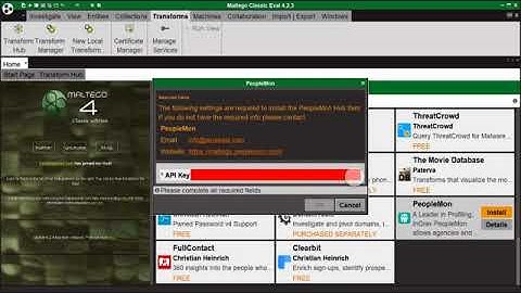 PeopleMon Maltego Tutorial Video