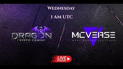 AMA w/ MCVerse - @TheMCVerse - WEB3 | GAMEFi MULTiVERSE
