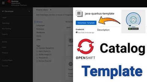 How To Create Openshift Catalog Template & Deploy an App? Openshift Application Deployment