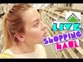 LIVE SHOPPING HAUL | INTERIOR DEKO UND FLIESEN FÜRS BAD | BAUMARKT | Tinyme Carla