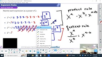 Unit 5 Lesson 3: Representing Exponential Growth