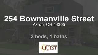 Residential for sale - 254 Bowmanville Street, Akron, OH 44305