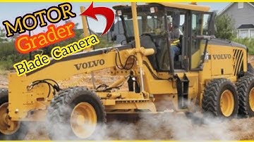 Motor Grader Train Station Grading (Blade Camera) Skilled Operator