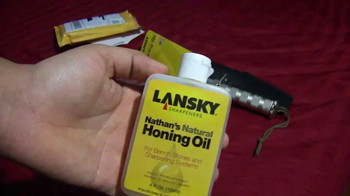 ASMR: Silent Unboxing lansky Honing oil