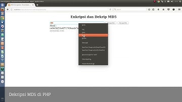 [Updated] Encryp - Decrypt MD5 Hash dengan metode brute force di PHP