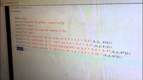 programa en C++ que sume, reste, multiplique y divida 2 numero