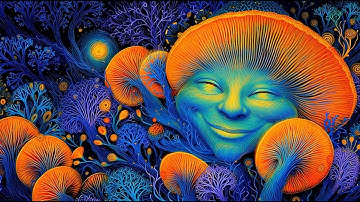 Mushrooms - Psychedelic Art & Animation