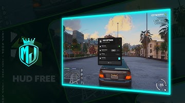 [FREE] 🧭 Advanced HUD System | Custom Design, Save & Color Features | ESX/QB/QBOX | MJ DEVELOPMENT
