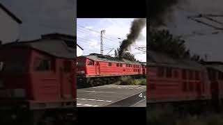 #shorts  2x BR 232 Anfahrt 04.06.2002 Großenhain