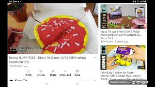 kluna tik eating slime pizza screenshot 5
