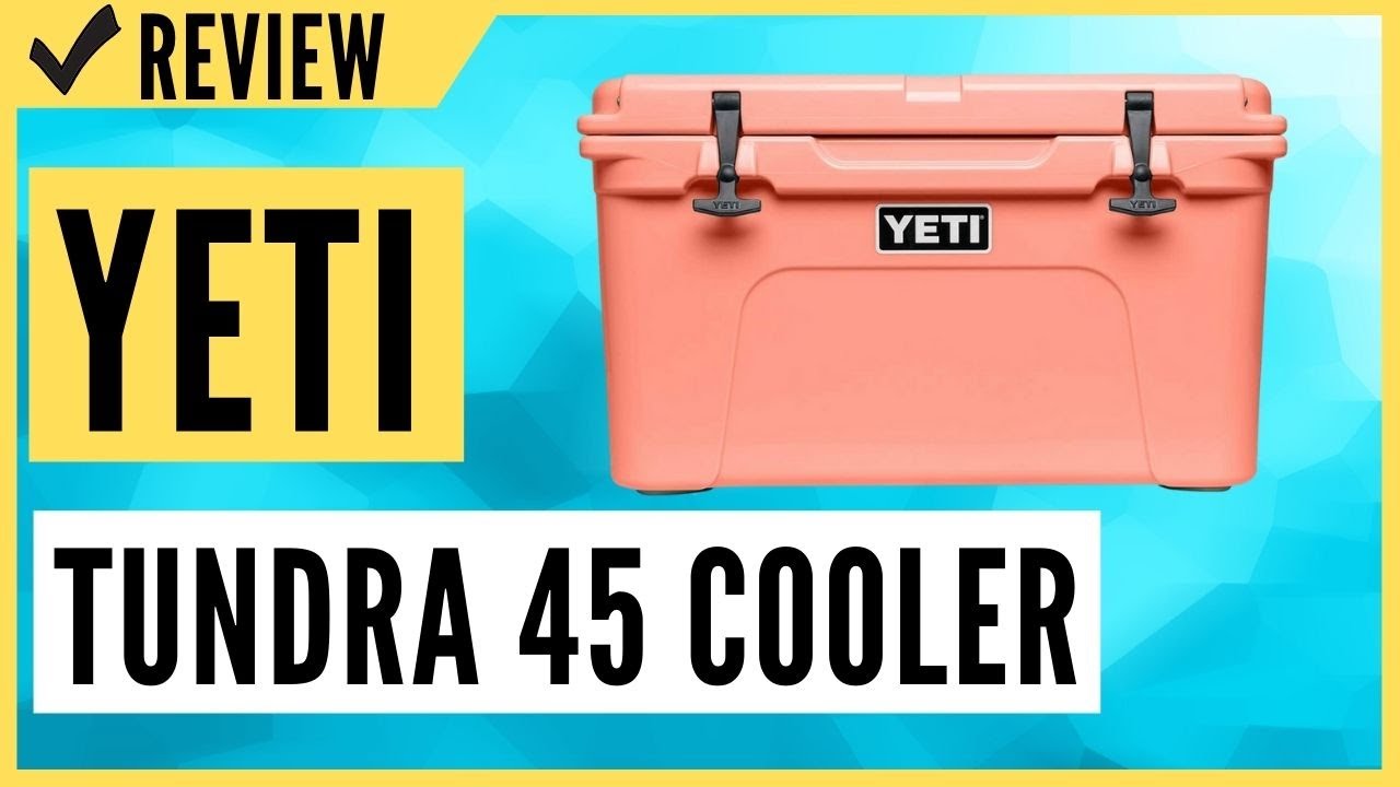 YETI NAVY TUNDRA 45 HARD COOLER Unboxing [4k60p] [HDR] 