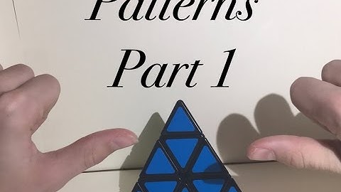 EASIEST PATTERN EVER! | Some Pyraminx Patterns (Part 1)