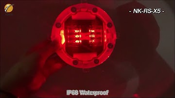 Solar In-Roadway Warning Lights Raod Stud That Suitable for Pedestrian Crossing