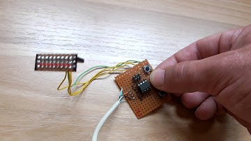 ATtiny85, button & 3 LEDs