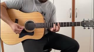 Coritos Campfire - Israel Houghton cover 1CN (Guitarra acústica cover & tutorial)