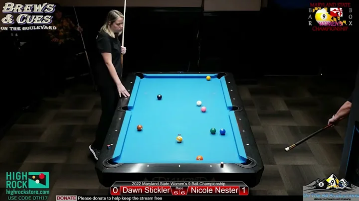 2022 Maryland State Women's 9 Ball Championship - ...