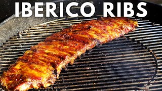 Smoked Iberico Ribs   Easy BBQ Rub & Glaze Recipe