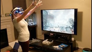 New Playstation VR! Skyrim!