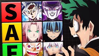 The ULTIMATE Anime Strength Tier List (2025 EDITION)