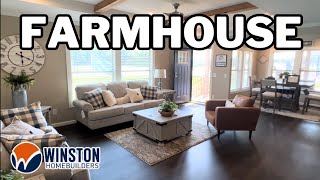 This one is beautiful inside and out!  The Addison Farmhouse by Winston Homebuilders!