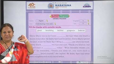 11TH SEP NORTH & TN CLASS V ENGLISH AMAZING ASSIGNMENT KEY