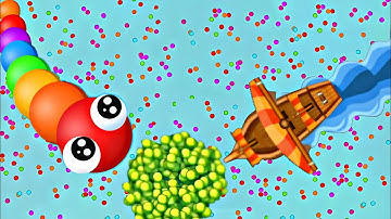 Snake Io 🐍Rainbow Lovely Snake Skin  Epic SnakeIo Gameplay!