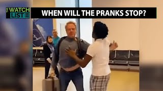WATCH: Luggage Stealing Prank Goes Horribly Wrong