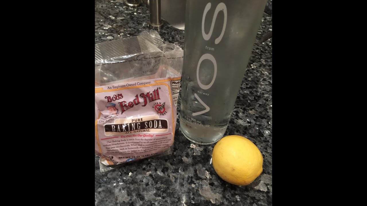 How to Drinking Lemon and Baking Soda Alkalize the body YouTube