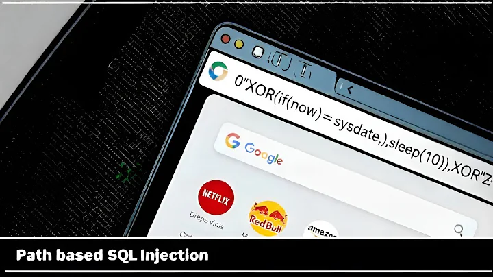 How to find Blind SQL injection on uri path on Bug bounty programs