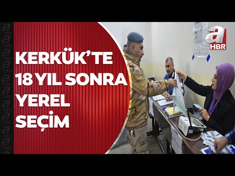 Kerkük'te 18 yıl sonra yerel seçim! Partiler seçime nasıl hazırlanıyor? | A Haber