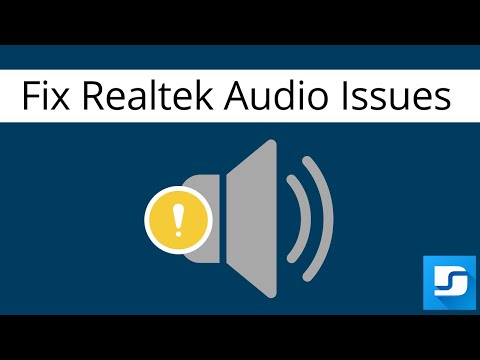 How to Update and Fix Realtek Audio Driver Problems Windows 10 (Turn on Closed Caption)