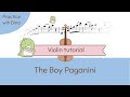 The boy paganini fantasia by mollenhauer violin tutorial  play along  playing partner