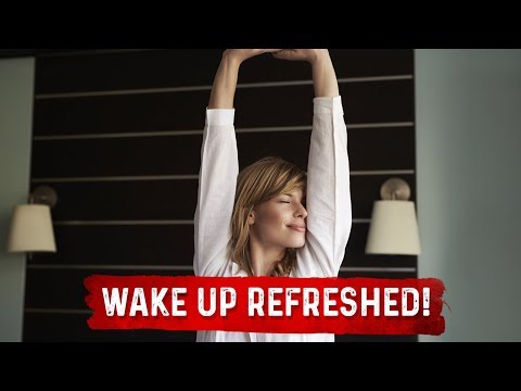 How to Sleep Deeply and Wake Up Refreshed: MUST WATCH!