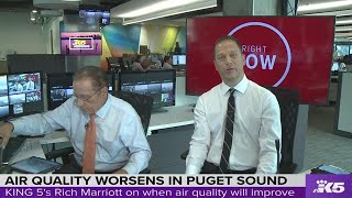 Meteorologist Rich Marriott's Western Washington smoke forecast