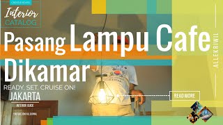 Pada video kali ini saya akan membuat lampu gantung Industrial, Minimalis, lampu cafe yaitu green pl. 