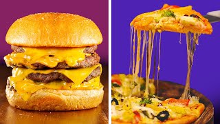 40 DELICIOUS FAST FOOD HACKS | 5-Minute Pizza And Burger Recipes by Food Fast