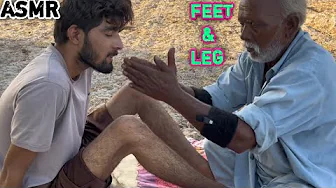 ASMR Feet and Leg Massage |Realaxing and Tingling Full Body Experience