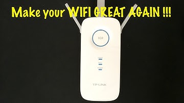 TP-Link RE450 WiFi extender High Speed Mode and Web Interface walk through