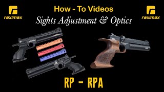 RP - RPA ( MITO ) - Sights Adjustment & Optics