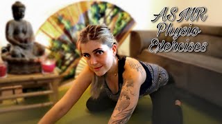 ASMR [Real Person] Entspannung bei Rückenschmerzen, Physiotherapie Exercises Roleplay deutsch/german