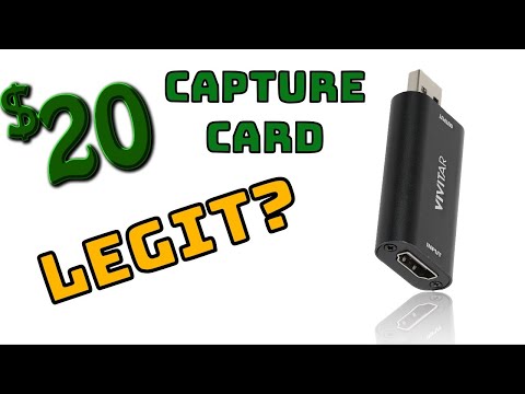 $20 DOLLAR CAPTURE CARD LEGIT? Vivitar 