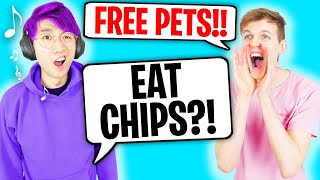 Can LANKYBOX Beat The WHISPER CHALLENGE In Roblox Adopt Me!? (GOT ONE OF OUR DREAM PETS!) screenshot 5