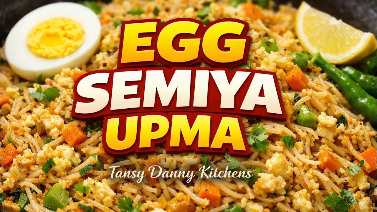 Egg SemiyaUpma Recipe | Easy Breakfast Recipe | Vermicelli EggUpma in Telugu | Tasty Morning Recipe