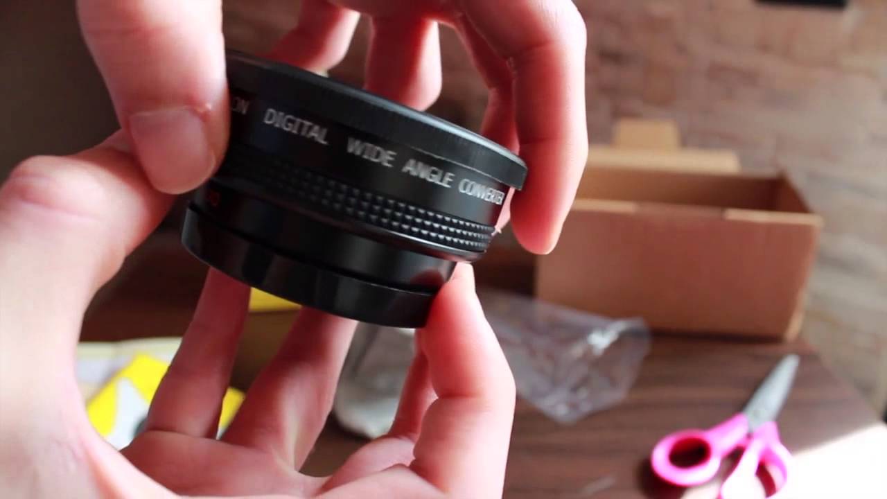 Objectif Grand Angle BESEL 0.45x Avec Macro – Diamètre 58mm – Occasion Très Bon état