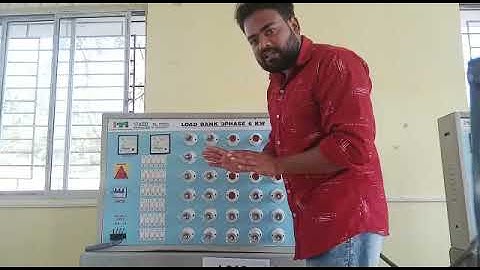 LOAD BANK 6KW II ELECTRICIAN II KALCHINI GOVERNMENT ITI