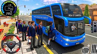 School Bus Driving Games City Coach 2026: Transport City Passenger City Driving - Android Gameplay screenshot 3